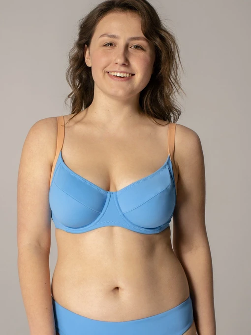 Одяг для пляжу Brabrabra модель SO215907_blue Фото