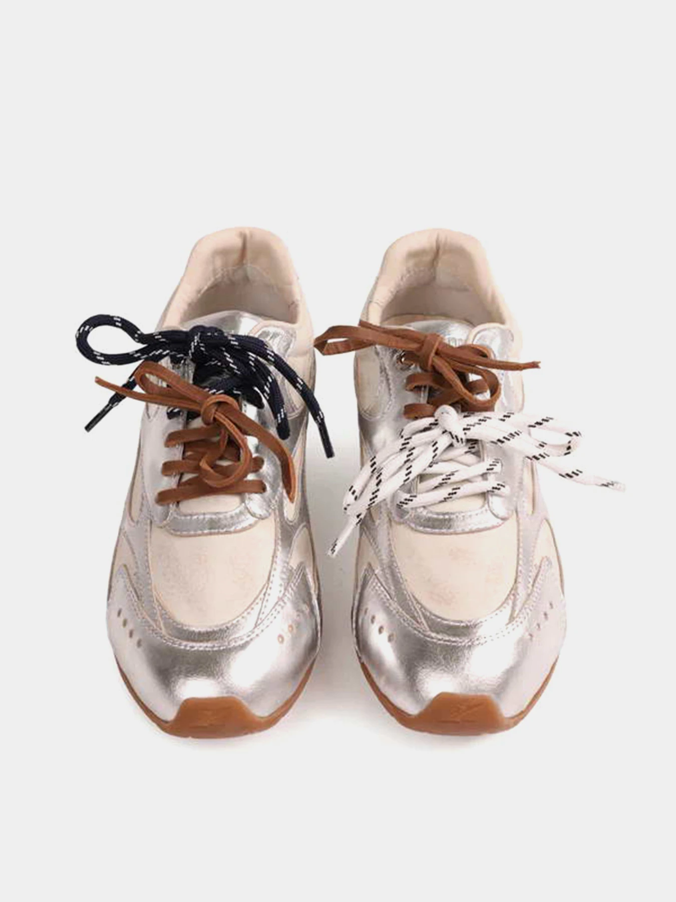 Кроссовки Bronx модель 66647-MI-3977-Silver/Off White/Blu Кроссовки Bronx модель 66647-MI-3977-Silver/Off White/Blu Фото