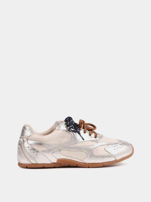 Кросівки Bronx модель 66647-MI-3977-Silver/Off White/Blu Фото