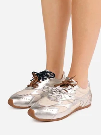 Кроссовки Bronx модель 66647-MI-3977-Silver/Off White/Blu Фото