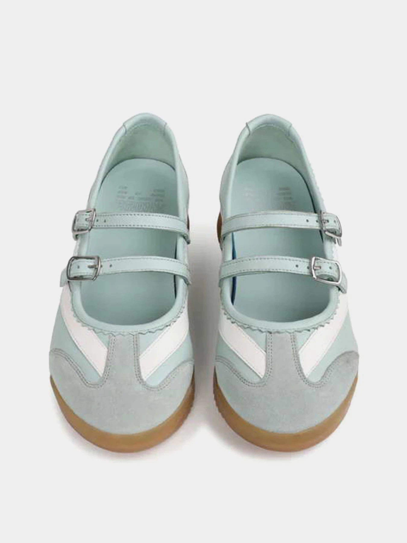 Туфли и лоферы Bronx модель 66685-UC-3906-Fresh Mint/Off Wh Фото