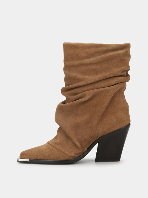 Замшеві Жіночі Ботильйони Bronx фото 2
