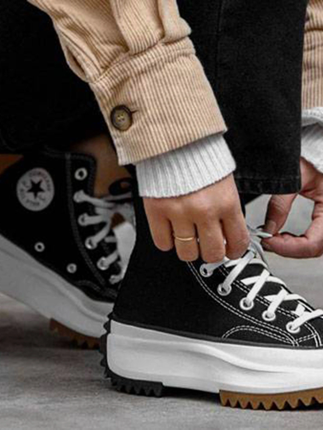 Кеды CONVERSE RUN STAR HIKE HIGH TOP модель 166800C Кеды CONVERSE RUN STAR HIKE HIGH TOP модель 166800C Фото
