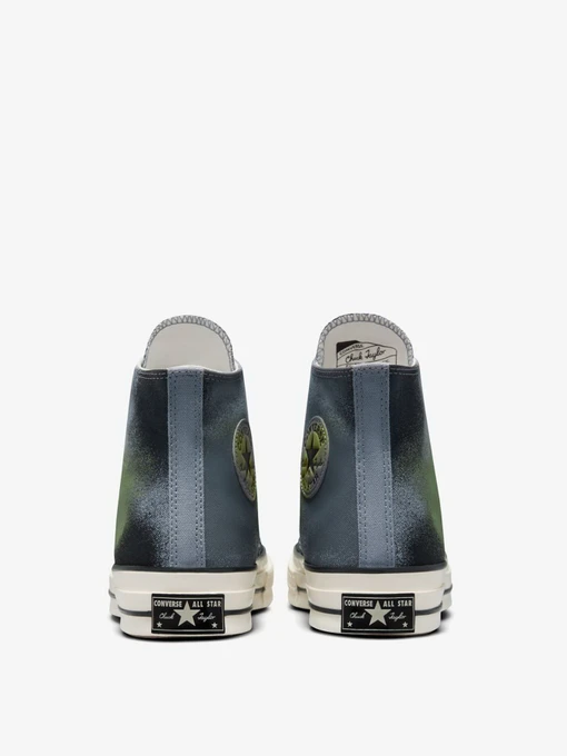 Бавовняні Чоловічі Кеди високі CONVERSE Chuck 70 Spray Paint фото 3