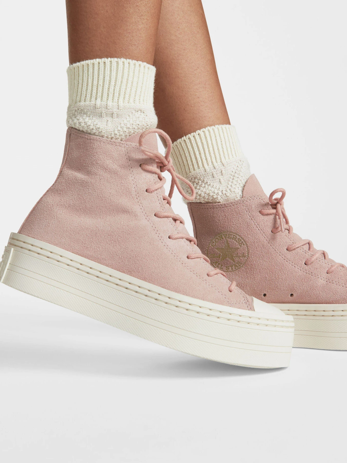 Кеды CONVERSE Chuck Taylor All Star Modern Lift Platform Mono Suede модель A04663C Кеды CONVERSE Chuck Taylor All Star Modern Lift Platform Mono Suede модель A04663C Фото