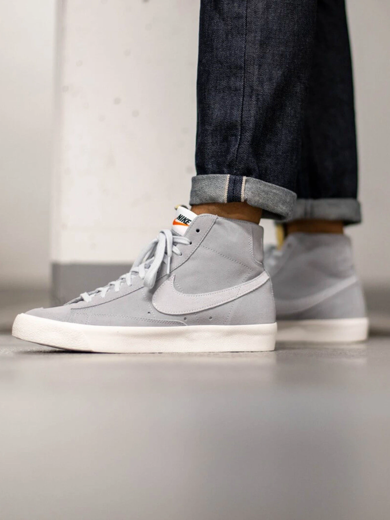 Кеды NIKE BLAZER MID 77 модель CI1172-001 Кеды NIKE BLAZER MID 77 модель CI1172-001 Фото