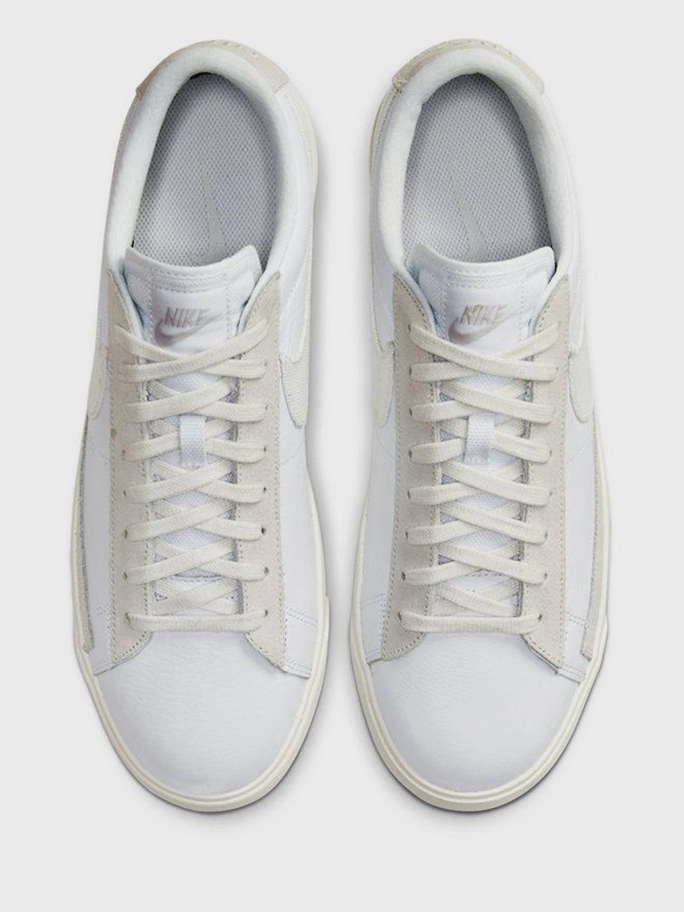 Кеды NIKE BLAZER LOW LEATHER модель CW7585-100 Кеды NIKE BLAZER LOW LEATHER модель CW7585-100 Фото