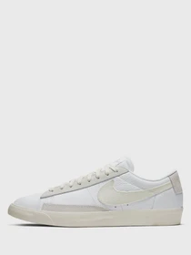 Кеды NIKE BLAZER LOW LEATHER модель CW7585-100 Фото