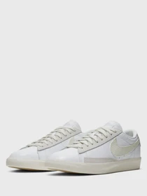 Кеды NIKE BLAZER LOW LEATHER модель CW7585-100 Фото