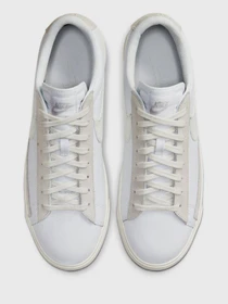 Кеды NIKE BLAZER LOW LEATHER модель CW7585-100 Фото