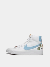 Кеды NIKE Blazer Mid 77 White Indigo модель CI1166-100 Фото