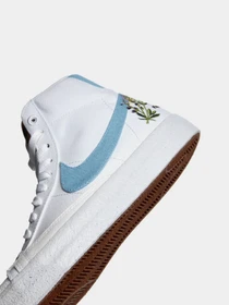 Кеды NIKE Blazer Mid 77 White Indigo модель CI1166-100 Фото