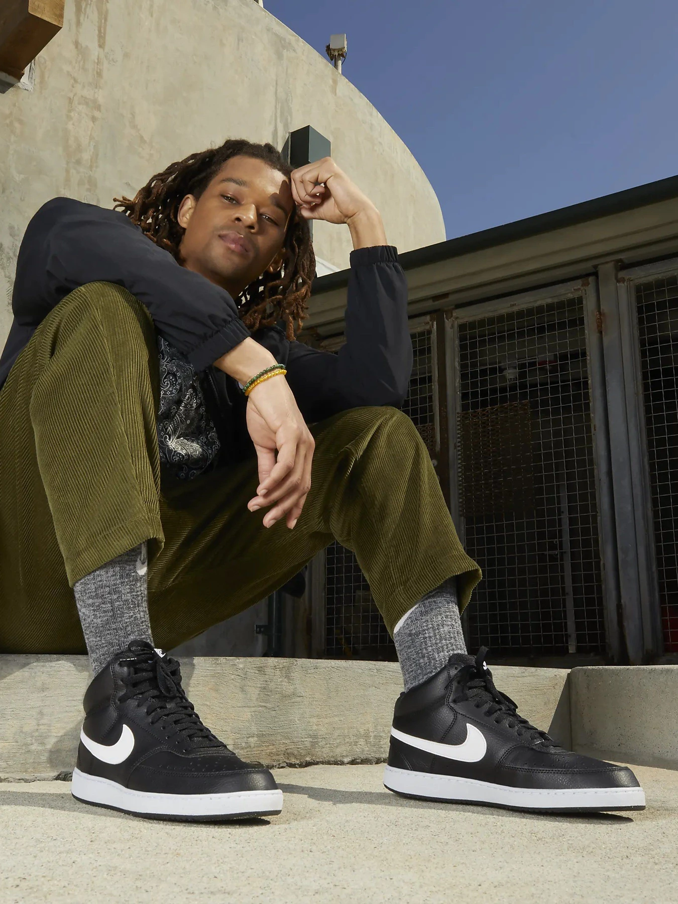 Кеды NIKE COURT VISION MID NEXT NATURE модель DN3577-001 Фото