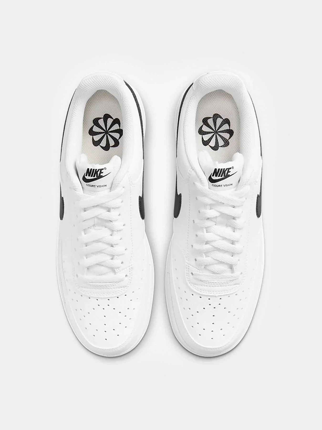Кеды NIKE COURT VISION LOW NEXT NATURE модель DH2987-101 Кеды NIKE COURT VISION LOW NEXT NATURE модель DH2987-101 Фото