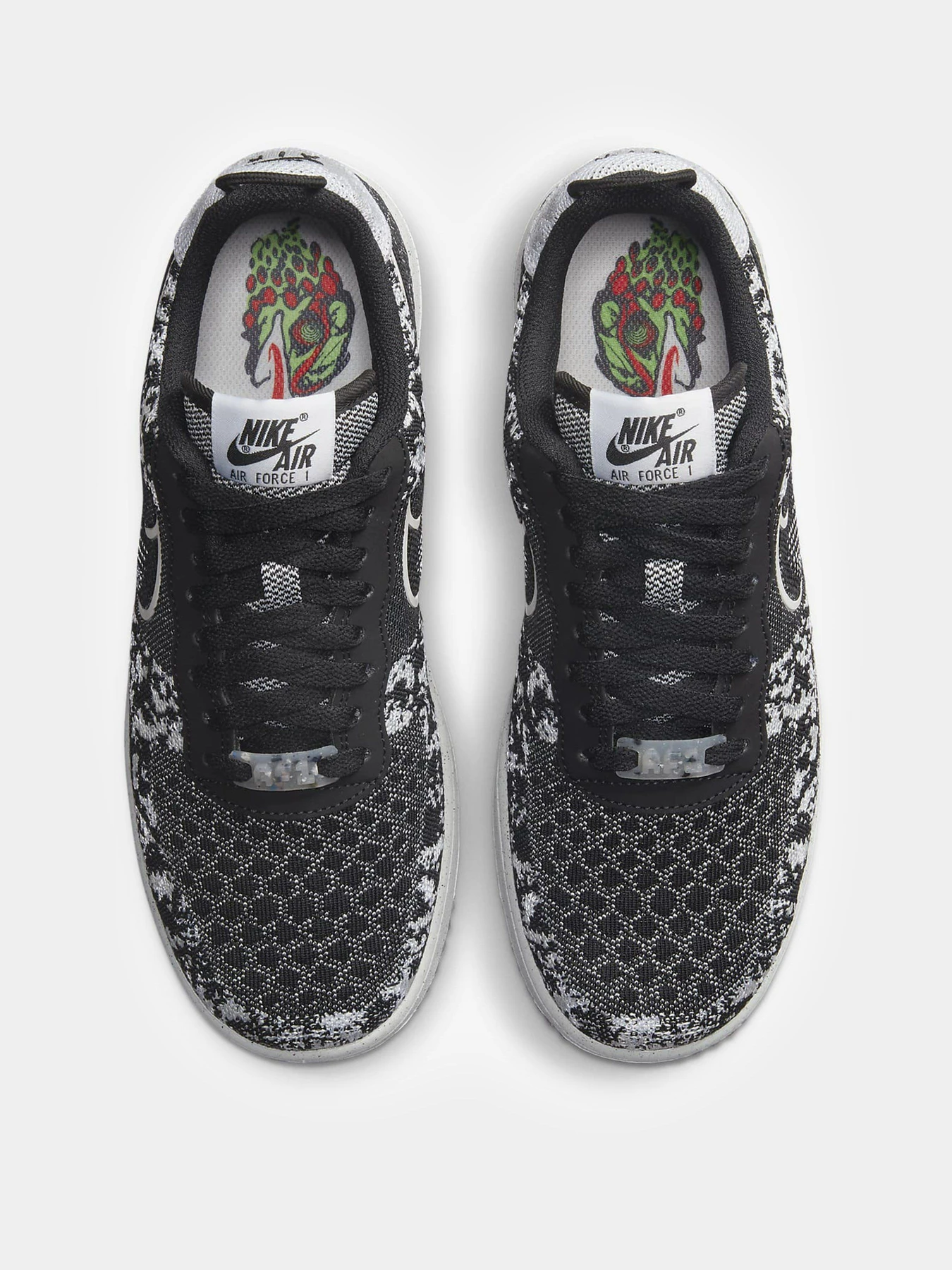 Кеды NIKE Air Force 1 Crater Flyknit Next Nature модель DM0590-001 Фото