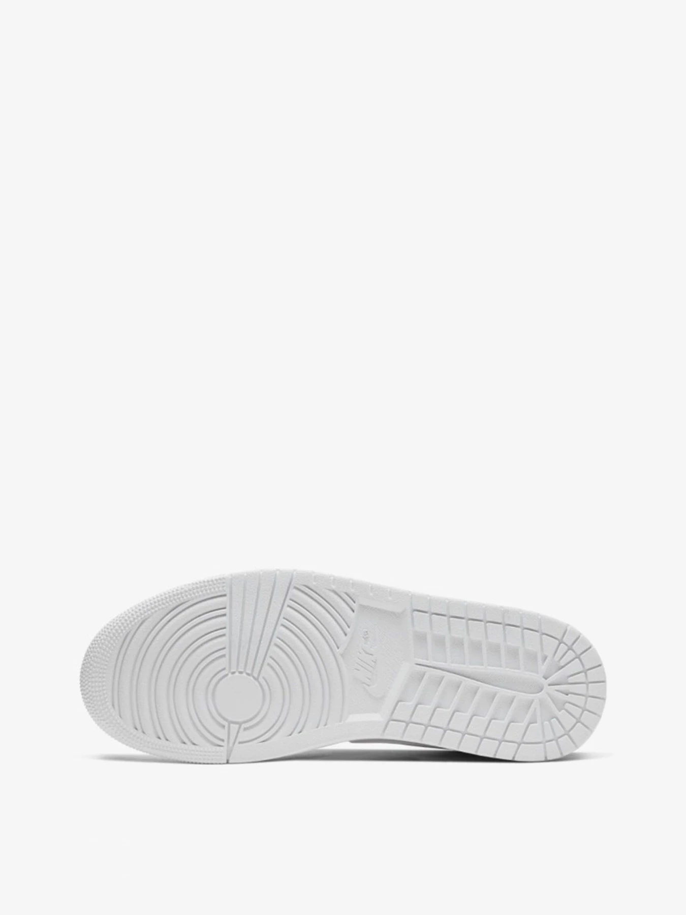 Кеди NIKE Air Jordan 1 Mid Triple White 2.0 модель 554724-130 Кеди NIKE Air Jordan 1 Mid Triple White 2.0 модель 554724-130 Фото
