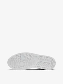 Кеди NIKE Air Jordan 1 Mid Triple White 2.0 модель 554724-130 Фото