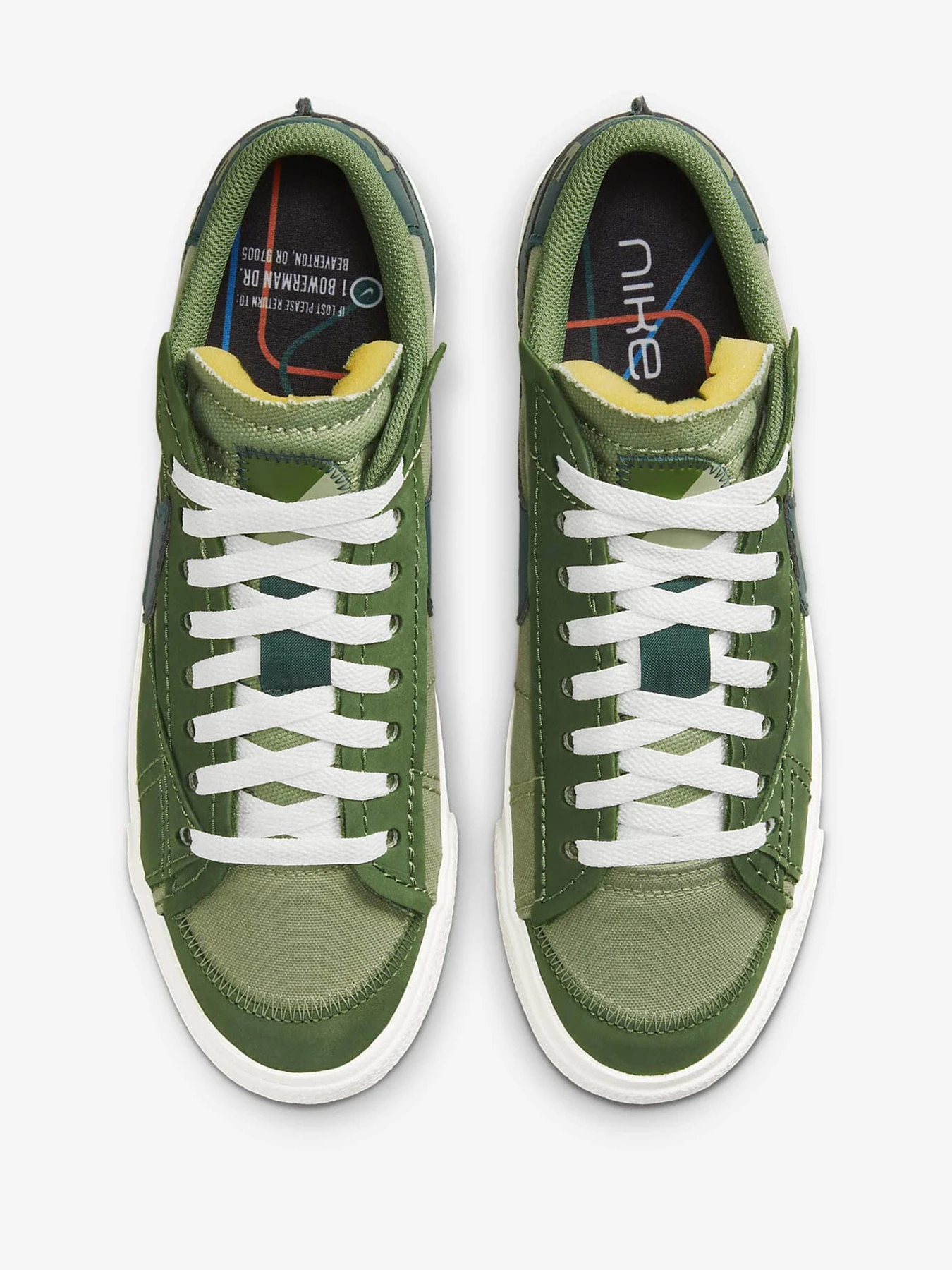 Кеди NIKE Blazer Low 77 Jumbo модель FJ5468-386 Кеди NIKE Blazer Low 77 Jumbo модель FJ5468-386 Фото