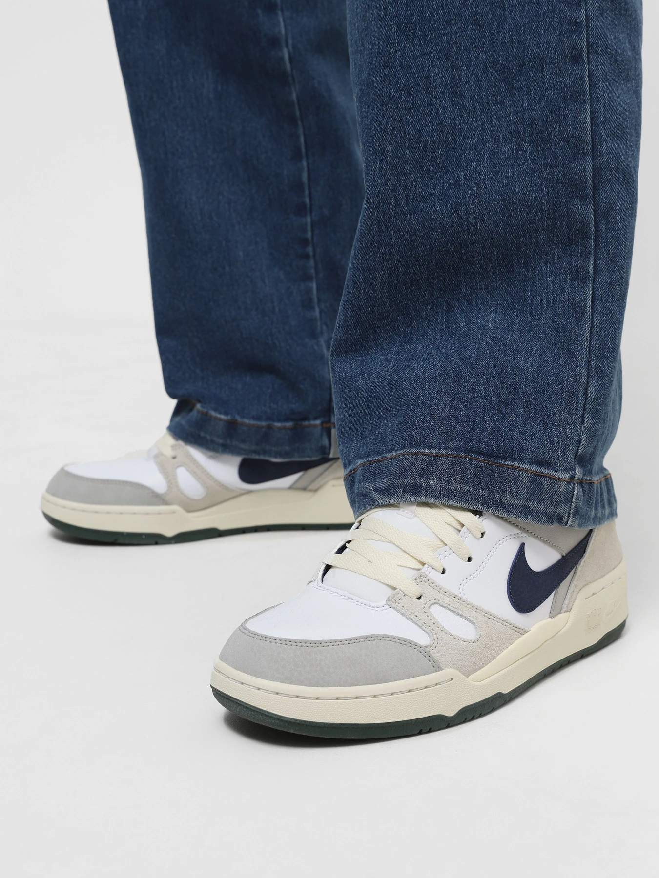 Кеды NIKE FULL FORCE LO модель FZ3595-100 Кеды NIKE FULL FORCE LO модель FZ3595-100 Фото