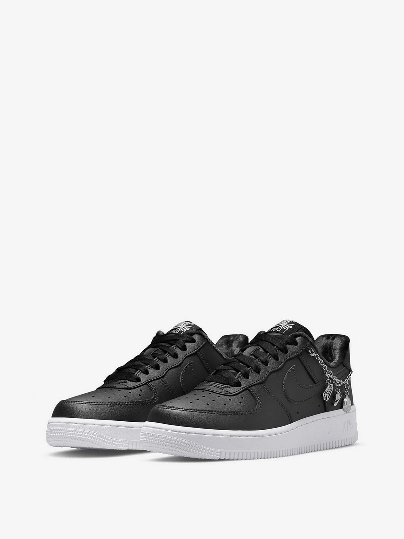 Кеди NIKE Air Force 1 Low Black Pendant модель DD1525-001 Кеди NIKE Air Force 1 Low Black Pendant модель DD1525-001 Фото