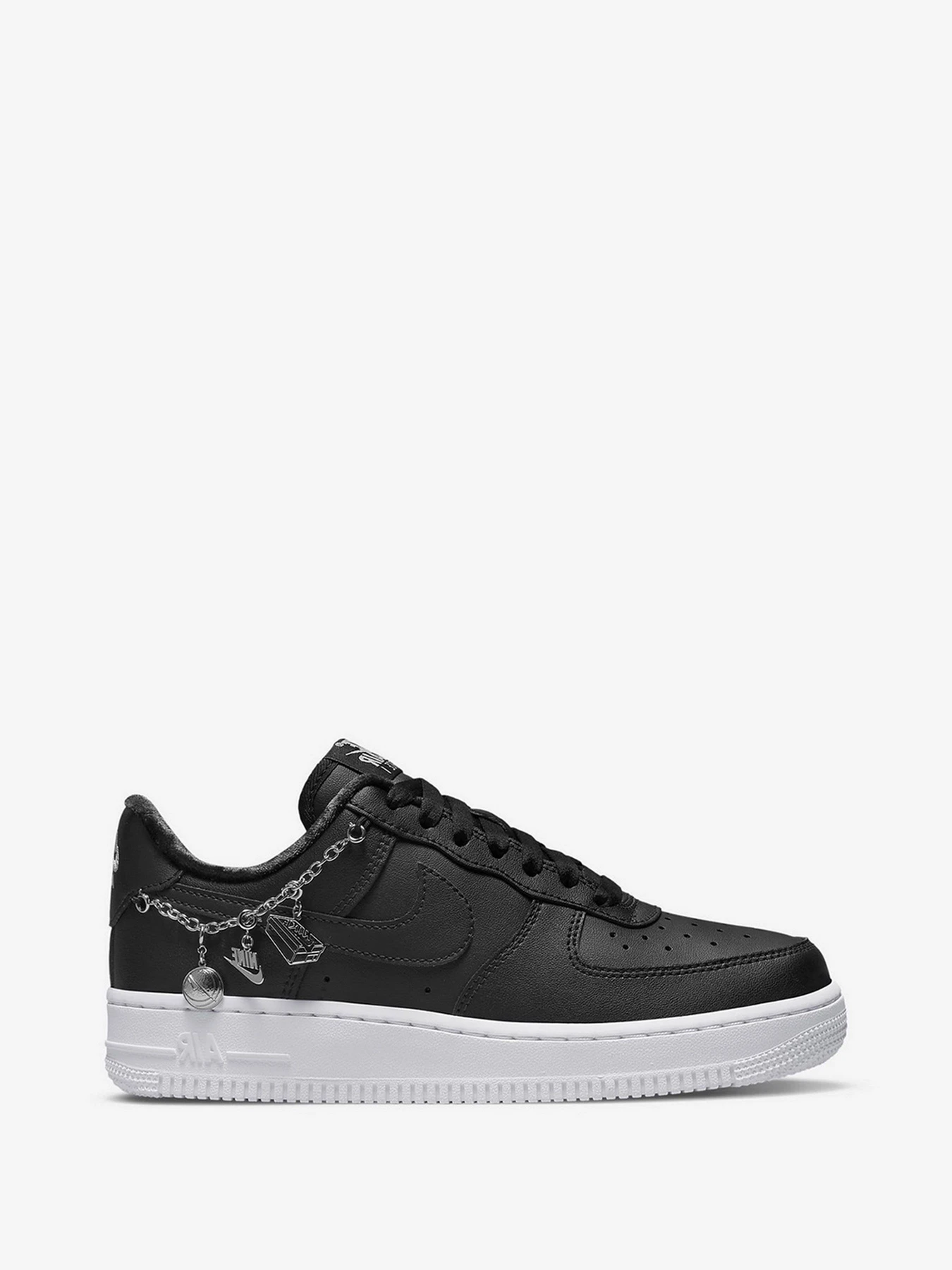 Кеди NIKE Air Force 1 Low Black Pendant модель DD1525-001 Кеди NIKE Air Force 1 Low Black Pendant модель DD1525-001 Фото