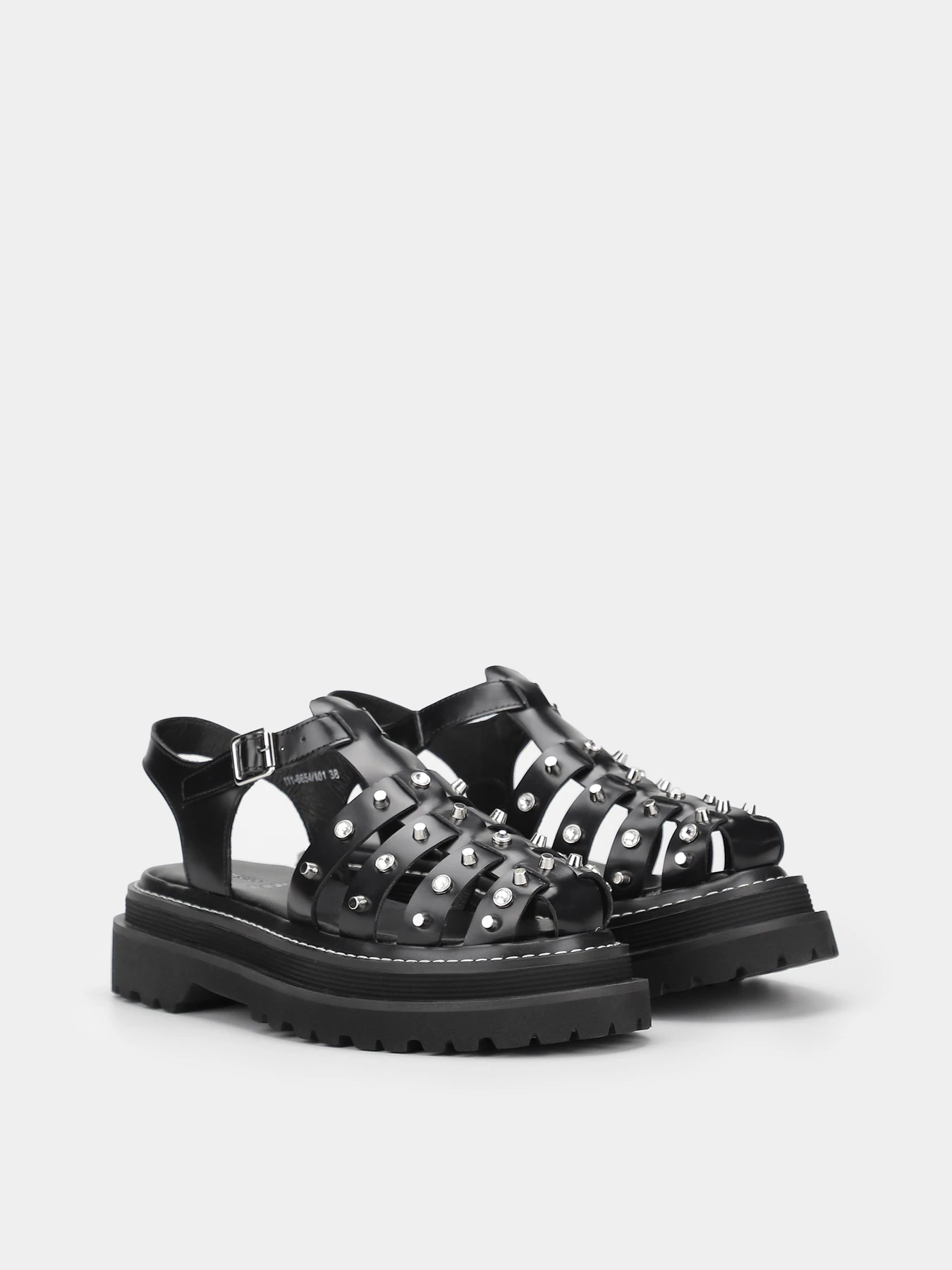 Босоножки CHER '17 INTERTOP модель 111-6654/101 Босоножки CHER '17 INTERTOP модель 111-6654/101 Фото