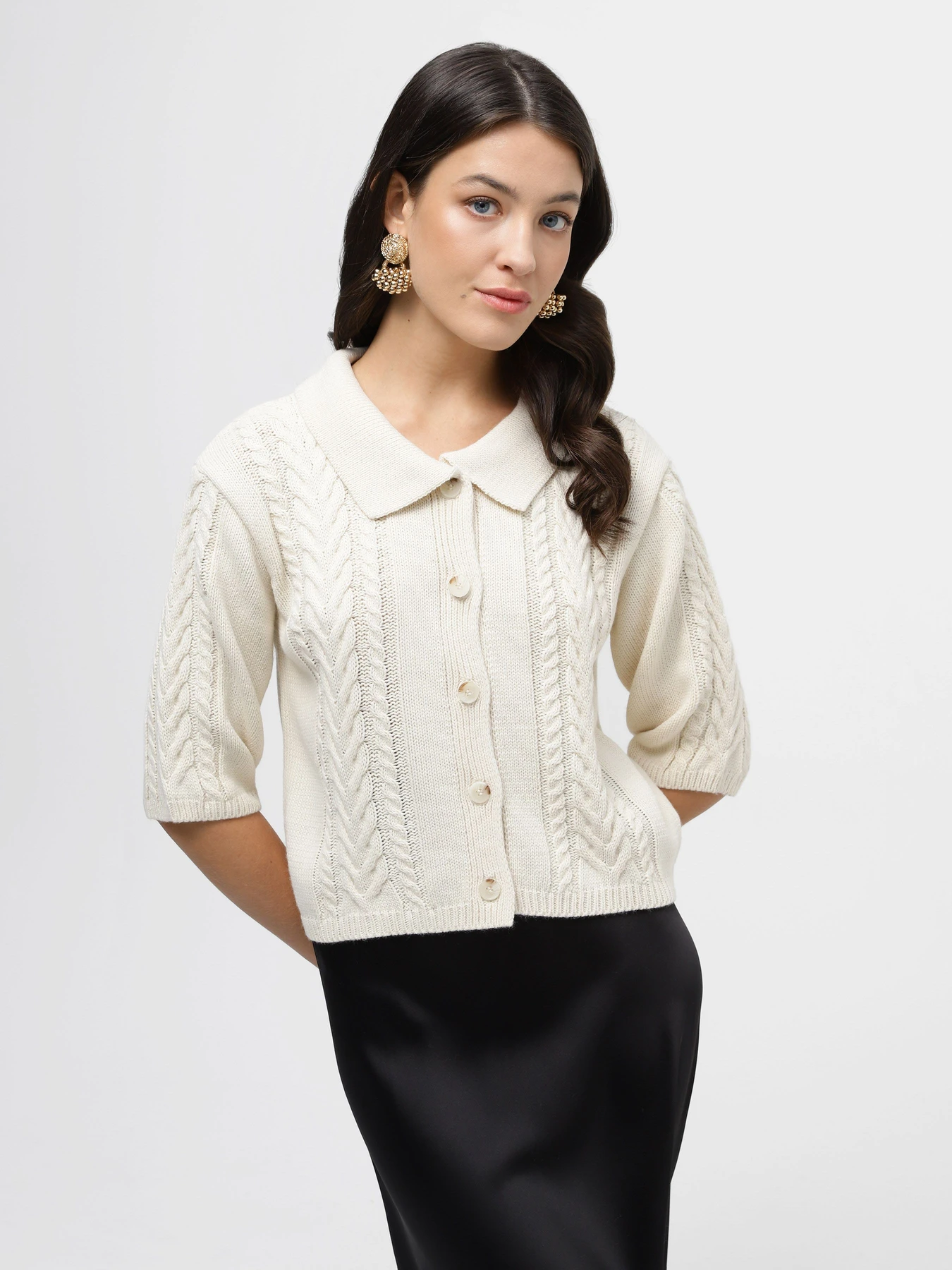 Свитры и кардиганы CHER '17 INTERTOP модель CH0324095 Свитры и кардиганы CHER '17 INTERTOP модель CH0324095 Фото