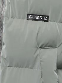 Куртки и дубленки CHER '17 INTERTOP модель 02173FW24-02 Фото