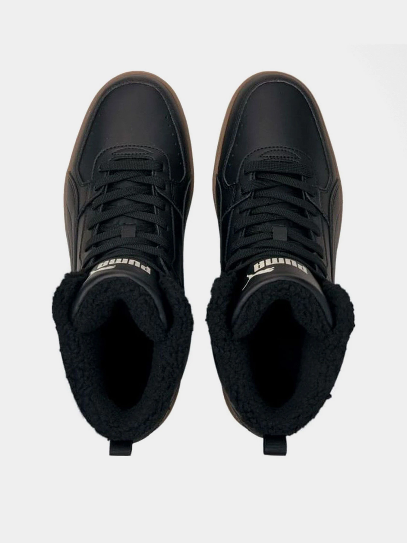 Кеды PUMA Rebound Joy Fur модель 37557606 Фото
