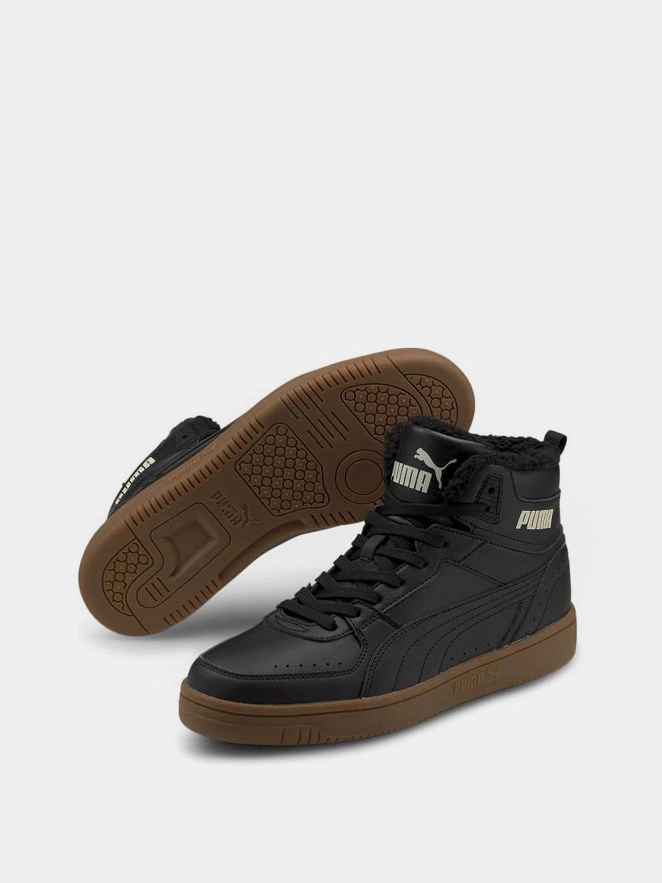 Кеды PUMA Rebound Joy Fur модель 37557606 Фото