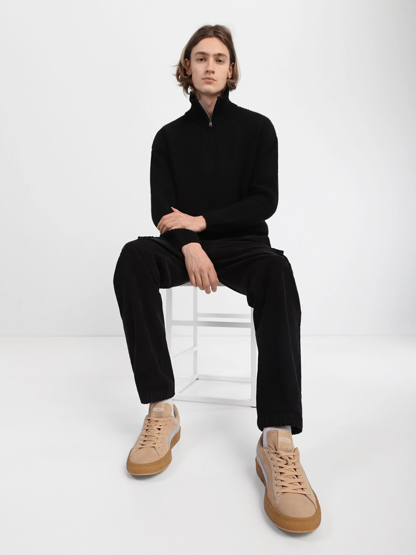 Кеды PUMA x Maison Kitsune Suede Crepe модель 38127001 Кеды PUMA x Maison Kitsune Suede Crepe модель 38127001 Фото