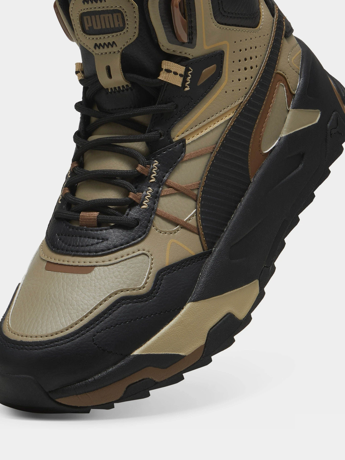 Ботинки и сапоги PUMA TRINITY MID HYBRID LEATHER модель 39398509 Ботинки и сапоги PUMA TRINITY MID HYBRID LEATHER модель 39398509 Фото