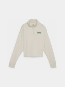 Худи и свитшоты PUMA TEAM HALF-ZIP CREW модель 62432487 Фото