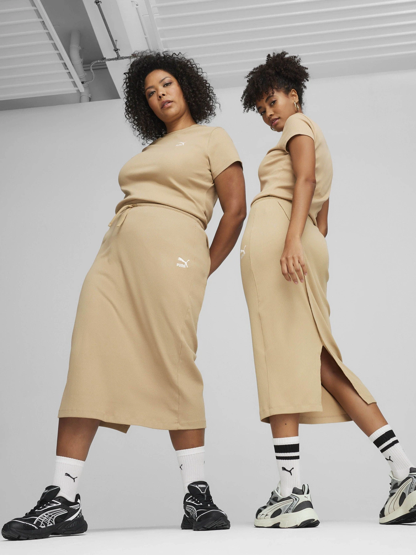 Спідниці PUMA CLASSICS RIBBED MIDI модель 62426583 Спідниці PUMA CLASSICS RIBBED MIDI модель 62426583 Фото