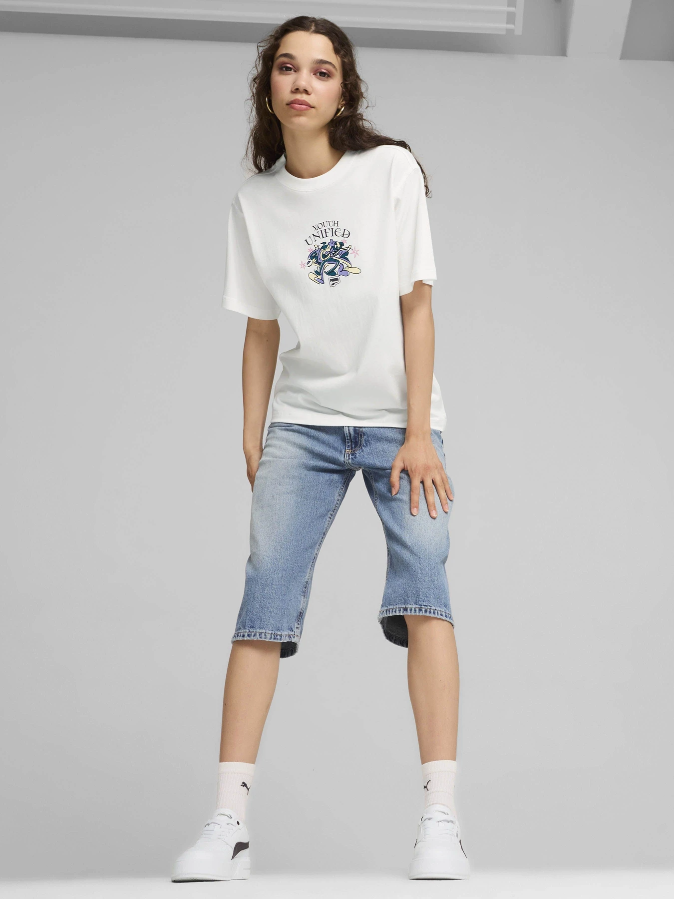 Футболки и поло PUMA DOWNTOWN RELAXED GRAPHIC модель 62665102 Футболки и поло PUMA DOWNTOWN RELAXED GRAPHIC модель 62665102 Фото