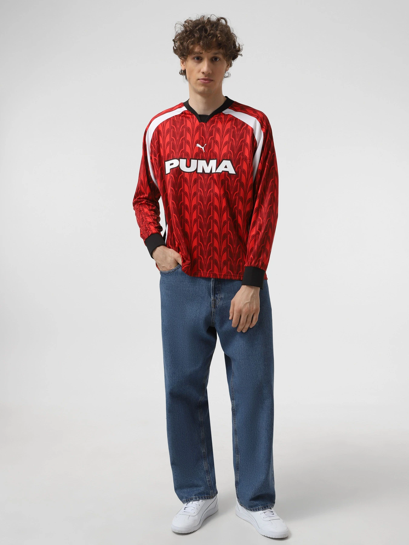 Худи и свитшоты PUMA FOOTBALL JERSEY EASY RIDER модель 62754313 Худи и свитшоты PUMA FOOTBALL JERSEY EASY RIDER модель 62754313 Фото