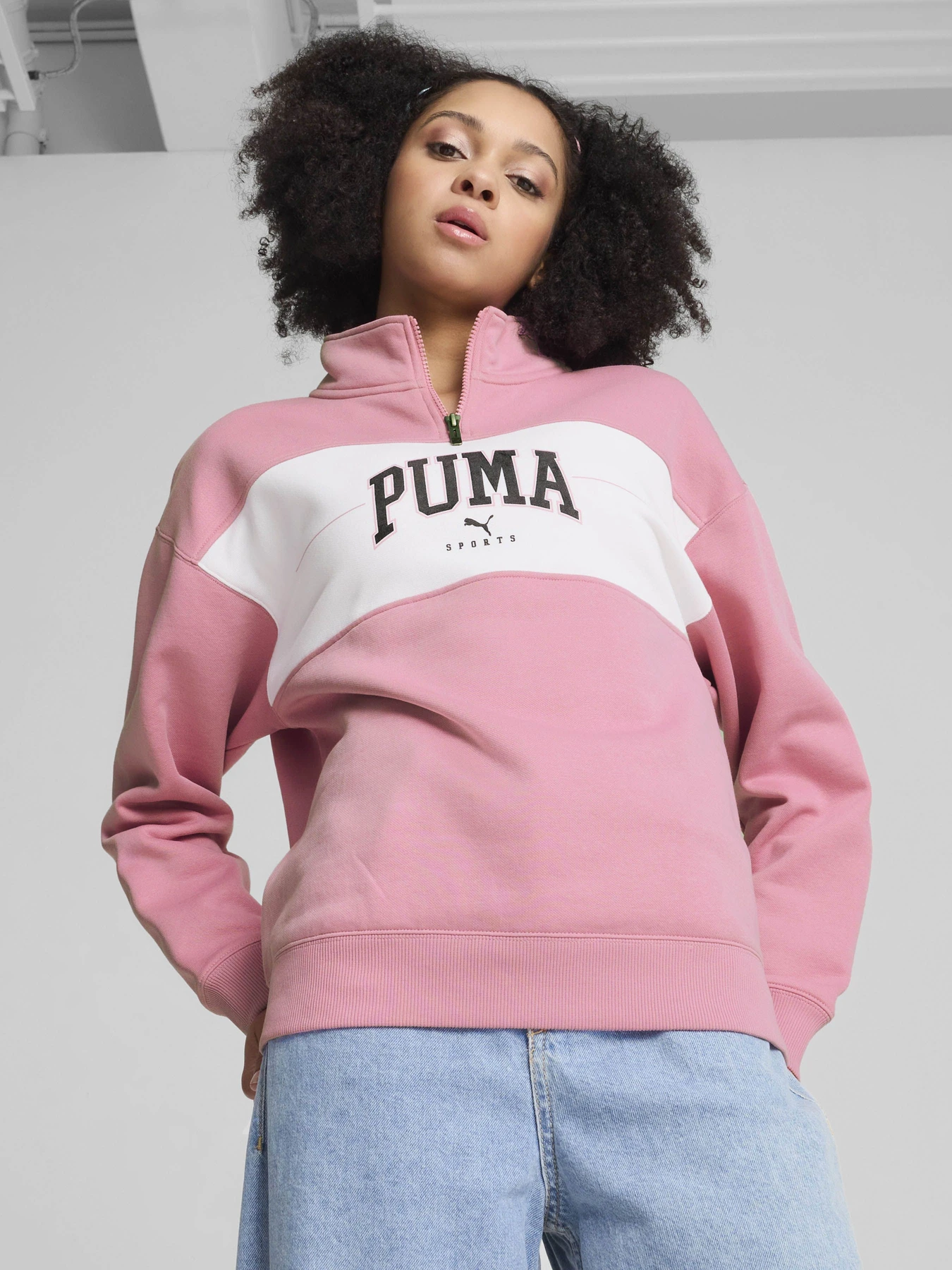 Худи и свитшоты PUMA SQUAD QUARTER-ZIP модель 68154348 Худи и свитшоты PUMA SQUAD QUARTER-ZIP модель 68154348 Фото