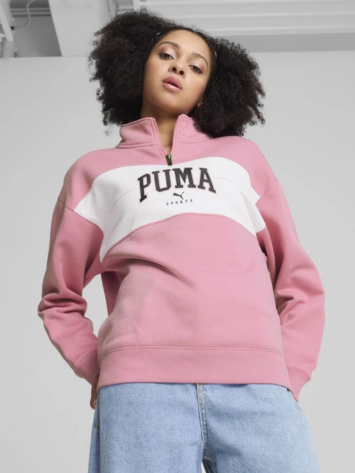 Худі та світшоти PUMA SQUAD QUARTER-ZIP модель 68154348 Фото