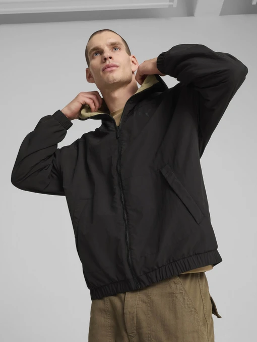 Куртки и дубленки PUMA REVERSIBLE WINDBREAKER модель 62647401 Фото