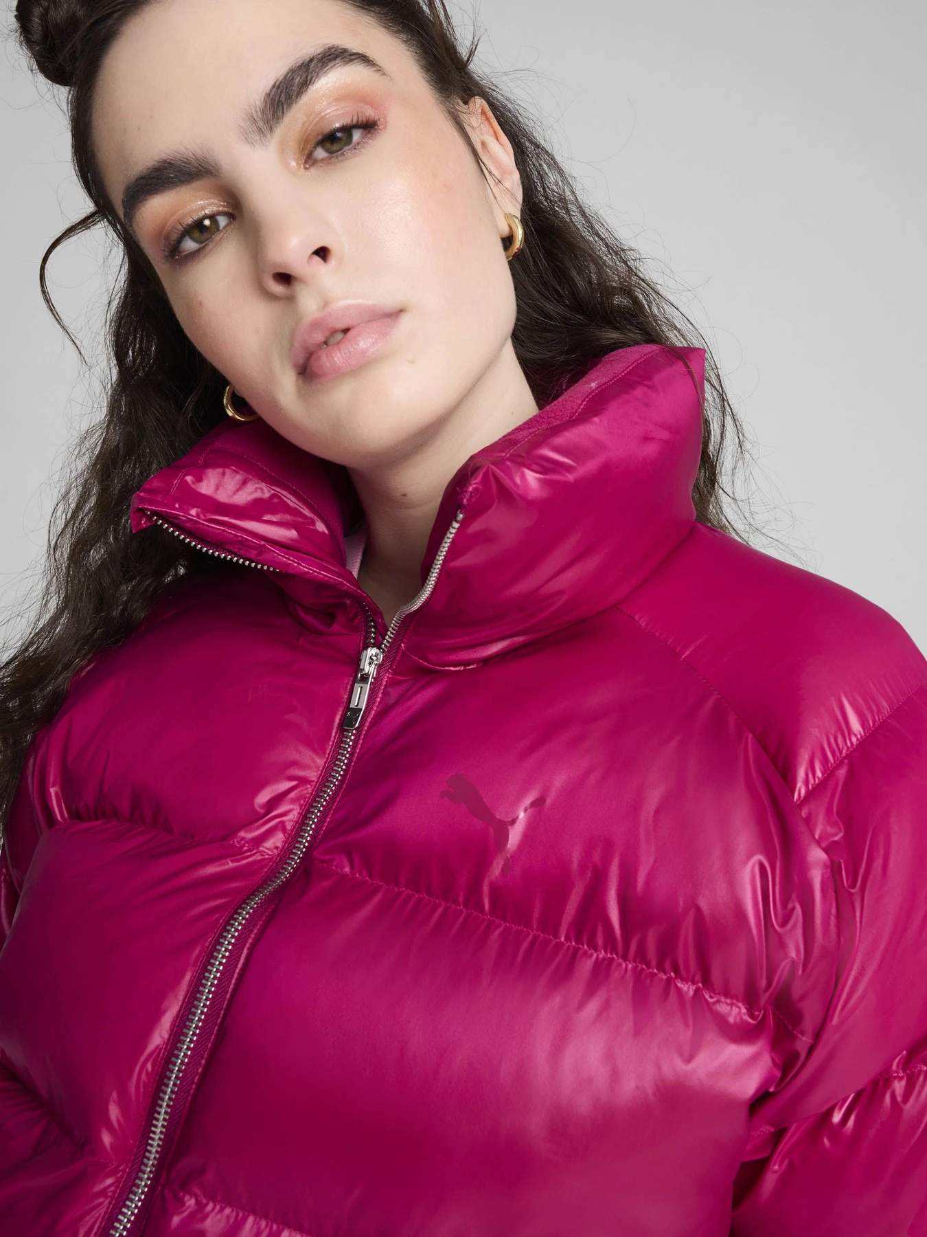 Куртки и дубленки PUMA SHINY PUFFER модель 62651445 Куртки и дубленки PUMA SHINY PUFFER модель 62651445 Фото