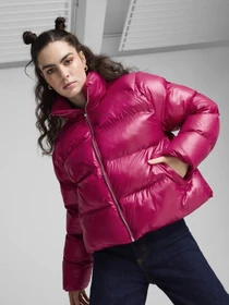 Куртки и дубленки PUMA SHINY PUFFER модель 62651445 Фото