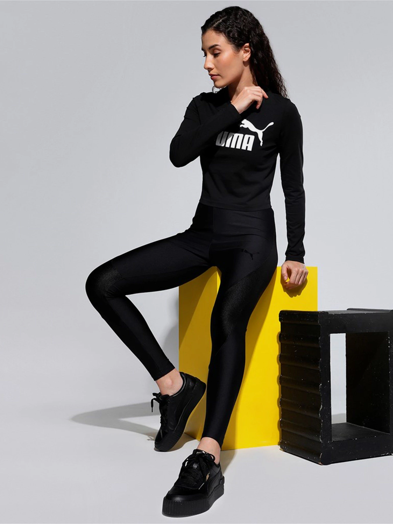 Кеды PUMA Carina Lift модель 37303101 Кеды PUMA Carina Lift модель 37303101 Фото