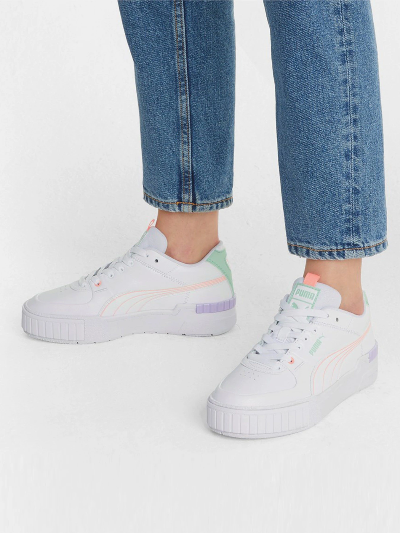 Кеды PUMA Cali Sport Pastel Mix модель 37505101 Фото