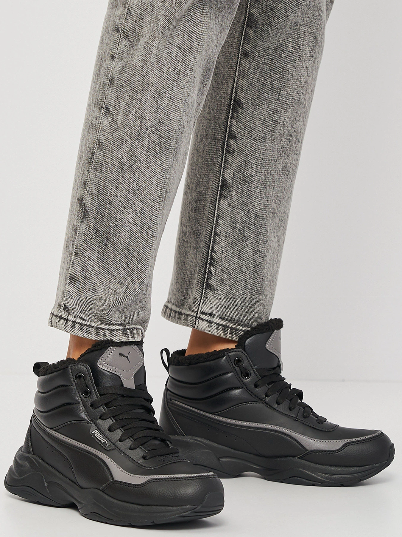 Ботинки и сапоги PUMA CILIA MID METALLIC модель 37583502 Ботинки и сапоги PUMA CILIA MID METALLIC модель 37583502 Фото