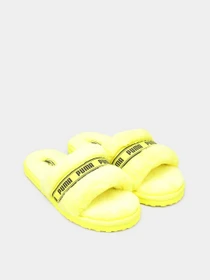 Тапки PUMA FLUFF WOMEN'S SLIDE модель 38493704 Фото