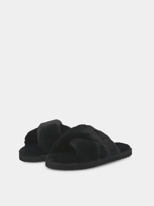 Тапки PUMA Fluff х Strap модель 38493601 Фото
