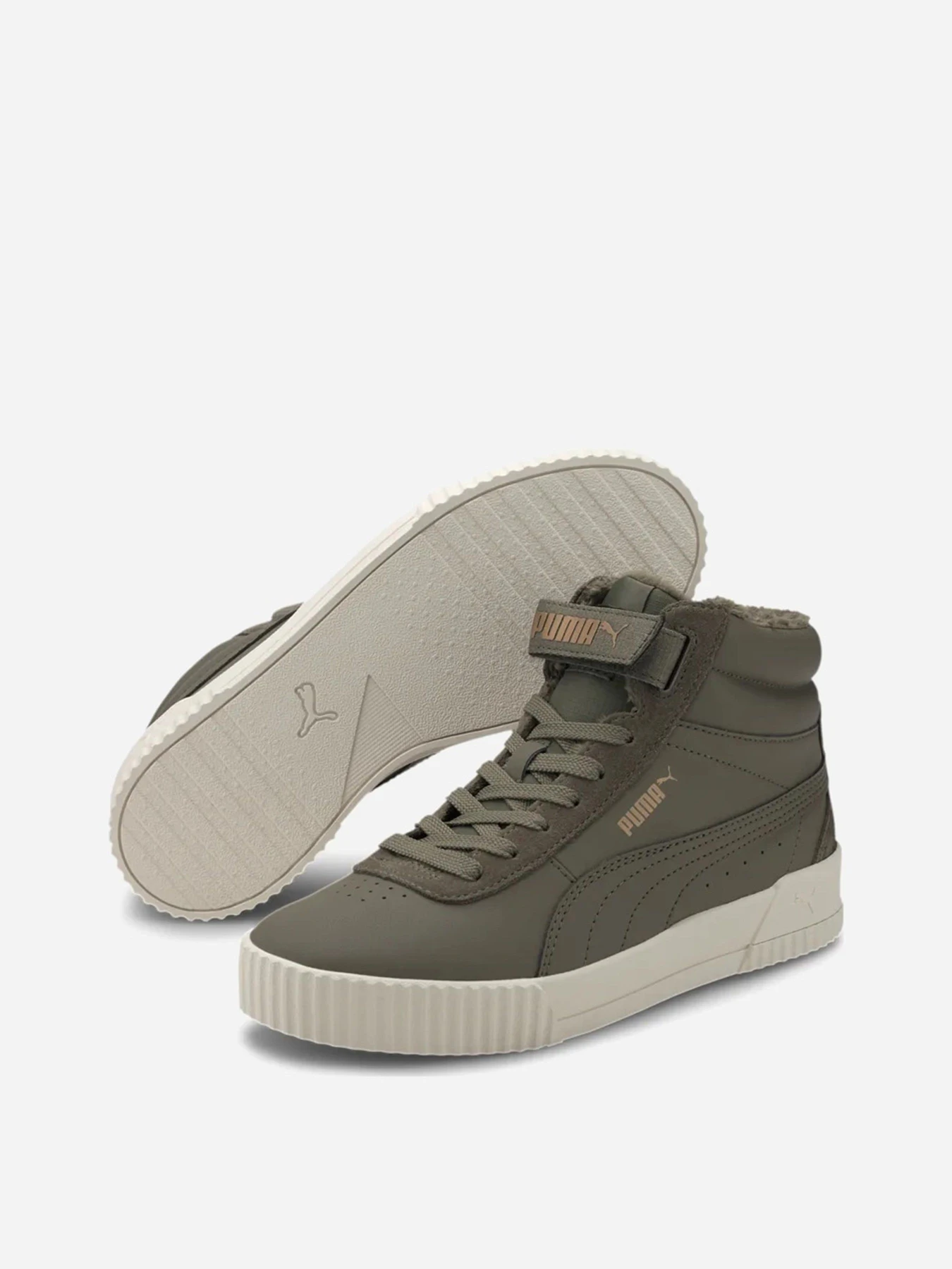 Ботинки и сапоги PUMA Carina Mid Wtr модель 37414002 Фото