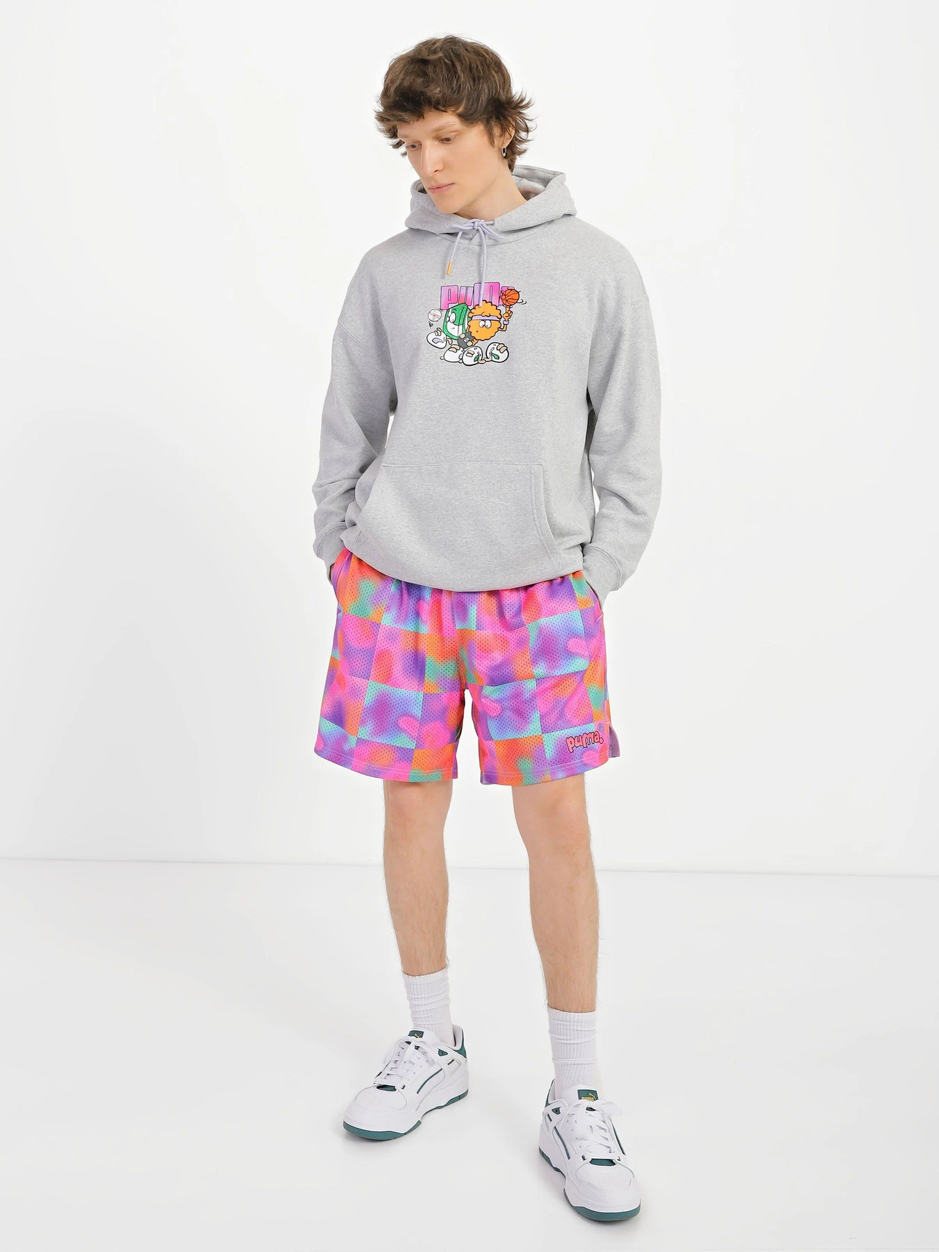 Шорты PUMA x 8ENJAMIN Printed модель 53982376 Шорты PUMA x 8ENJAMIN Printed модель 53982376 Фото