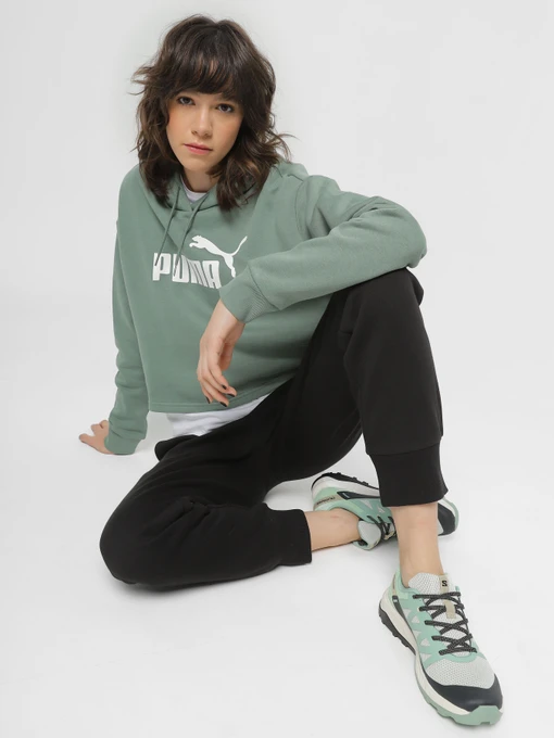 Худи и свитшоты PUMA Essentials Cropped Logo модель 58686948 Фото