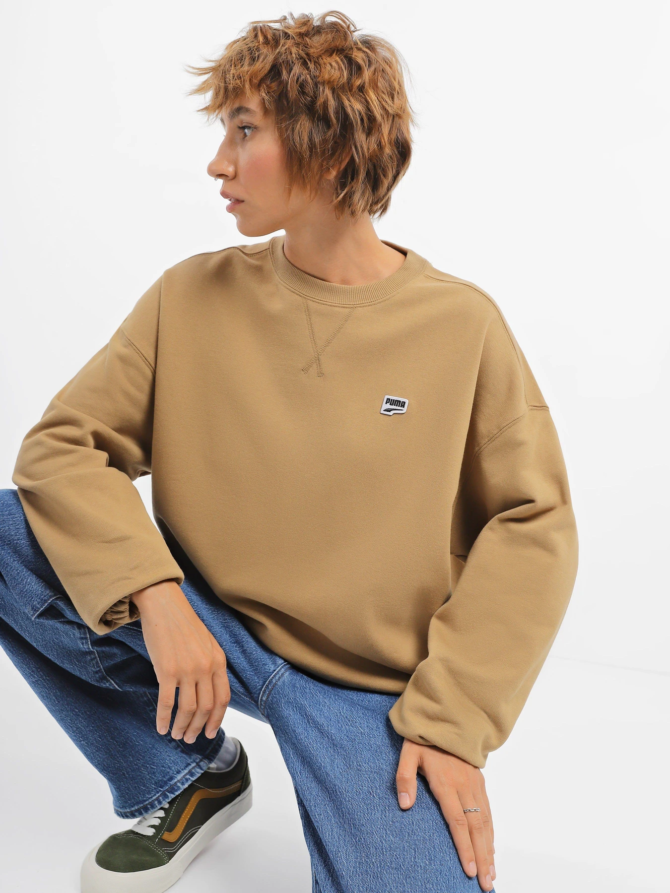 Худи и свитшоты PUMA Downtown Oversized модель 62145585 Худи и свитшоты PUMA Downtown Oversized модель 62145585 Фото